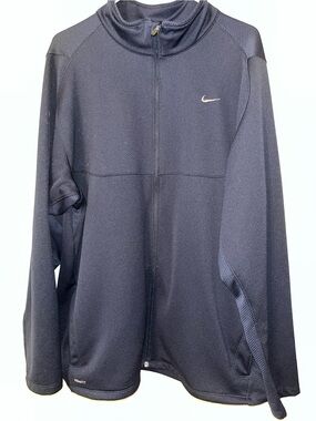 Nike Men’s Navy Full-Zip Performance Jacket size XXL